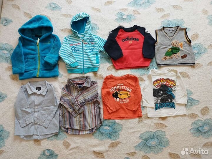 Одежда импортная для мальчика или двойни, р. 80