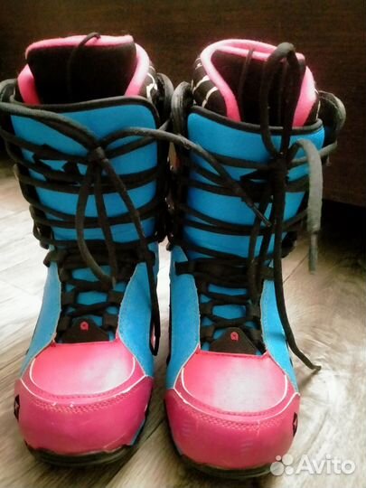 Сноубордические ботинки женские розовые 39 размер