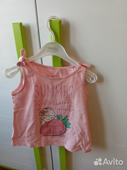 Майка для девочки 92