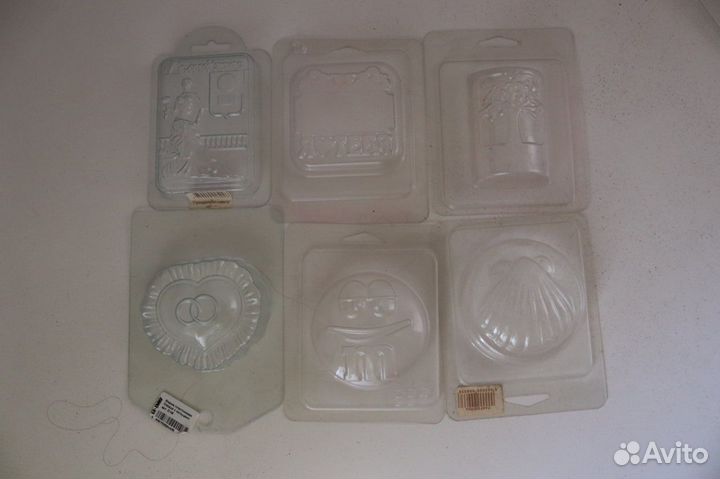 Формы для мыла пластиковые