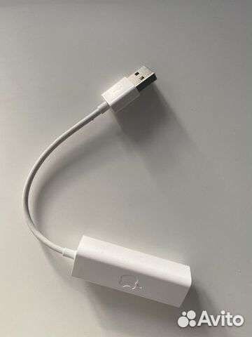 Переходник Apple A1277 EMC 2147 USB Ethernet Adapt