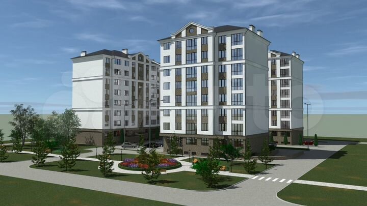 1-к. квартира, 33,6 м², 2/8 эт.