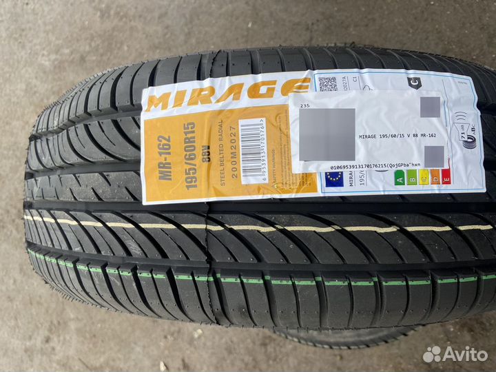 Mirage MR162 195/60 R15 88V