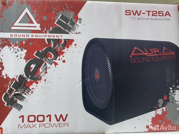 Новый активный сабвуфер Aura sw-t25a