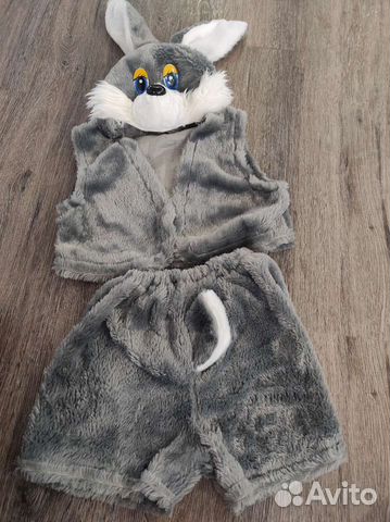 Костюм зайчика для мальчика 104 (2-4 года)