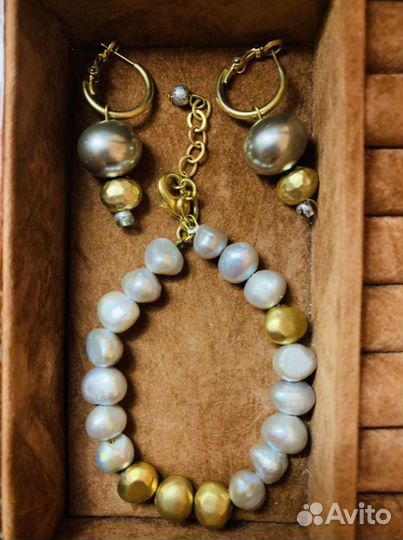 Браслет и серьги