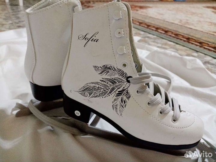 Коньки фигурные детские