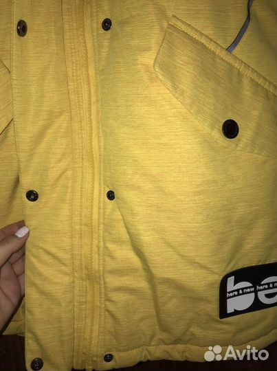 Парка зимняя утепленная для девочки