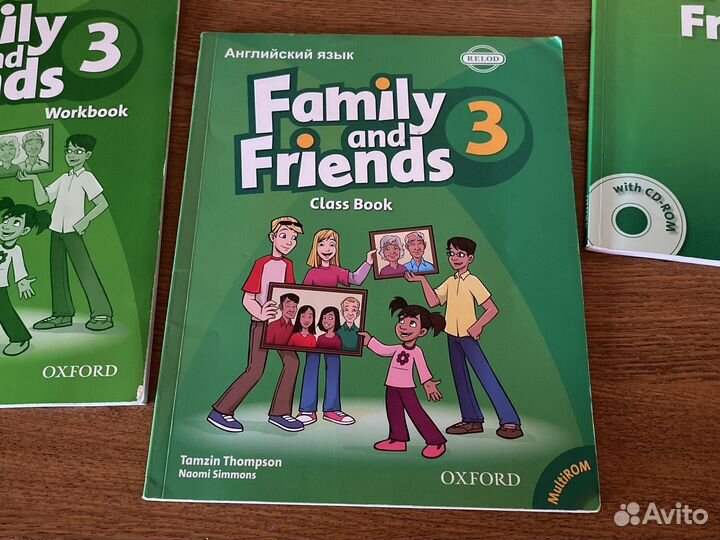 Английский язык Family and friends 3, Class Book