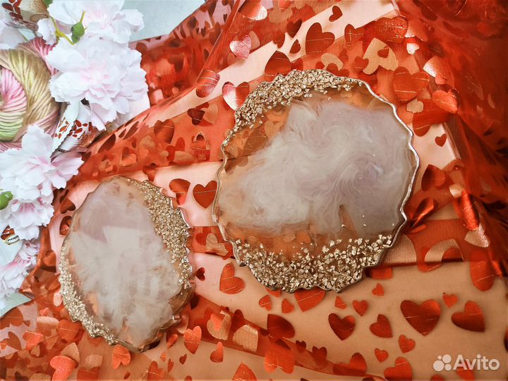 Подставки из эпоксидной смолы