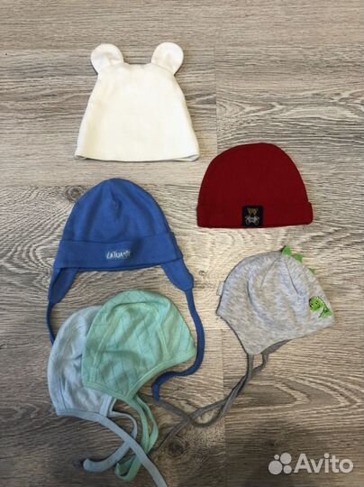 Шапочки на новорожденного