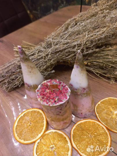 Свечи с травами