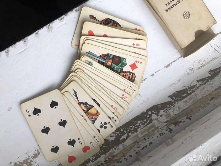 Карты игральные сувенирные СССР