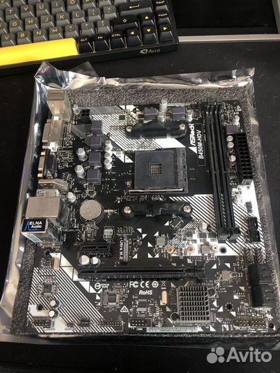 Материнская плата asrock b450m hdv r4.0