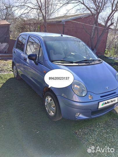 Daewoo Matiz 0.8 МТ, 2007, 148 300 км