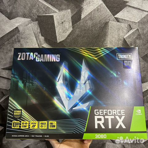 Zotac GeForce RTX 3080 Trinity OC LHR/10Gb объявление продам