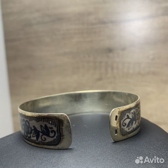 Серебряный Браслет Серебро Проба 875 Клеймо СССР
