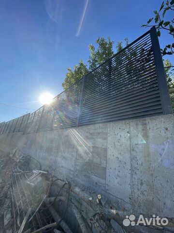 Забор жалюзи