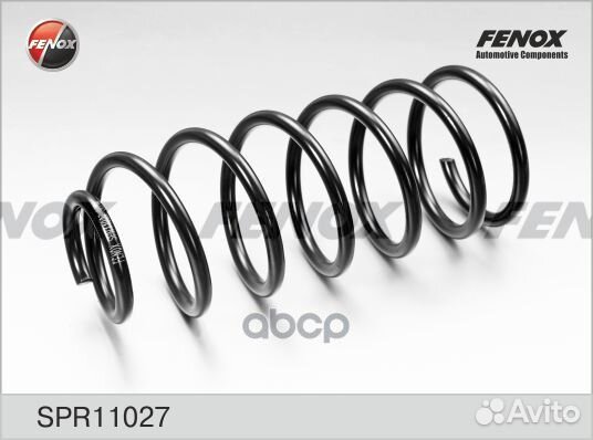 Пружина подвески зад прав/лев SPR11027 fenox