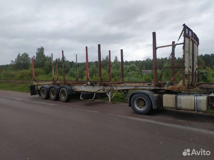 Полуприцеп лесовоз (сортиментовоз) Schmitz Cargobull SPR 24, 1994