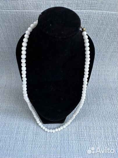 Бусы ожерелье мини баламут шарики винтаж