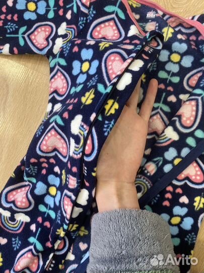 Флисовый слип carters 3t