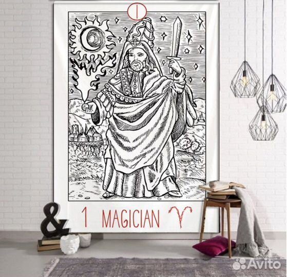 Гобелен настенный таро