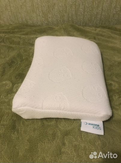 Детская ортопедическая подушка baby1+ ascona
