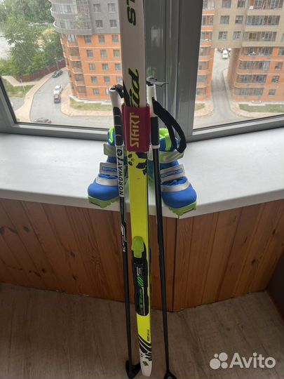 Лыжи беговые детские 140