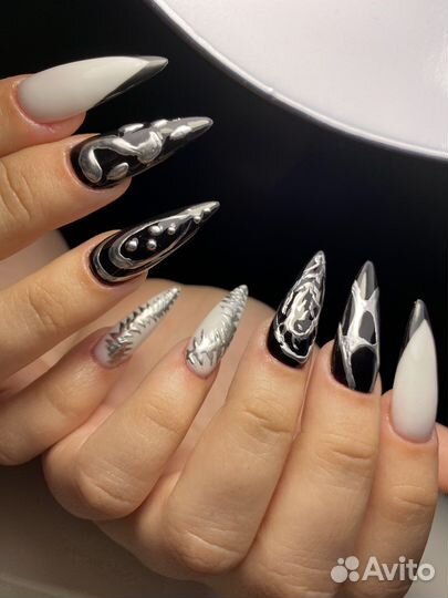 Комбинированный маникюр