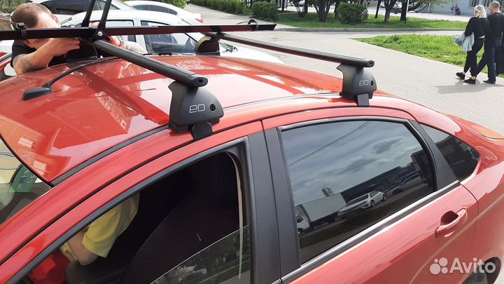 Багажник на крышу для LADA Vesta, Евродеталь