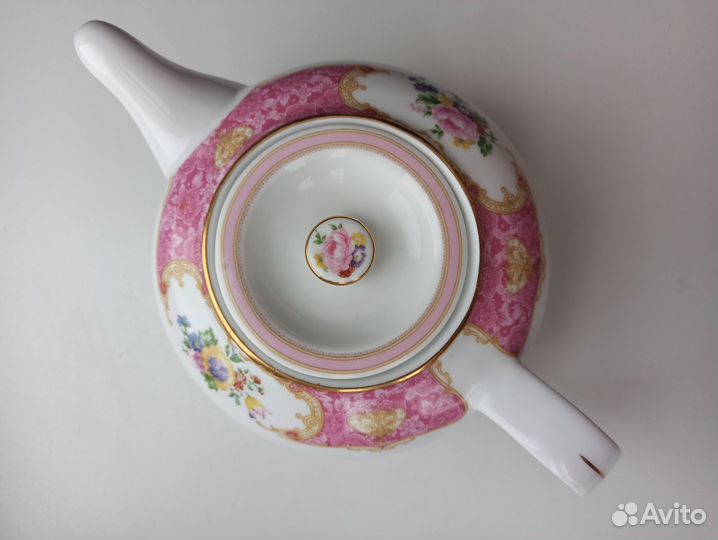 Чайник фарфоровый заварочный 1,4 л красивый