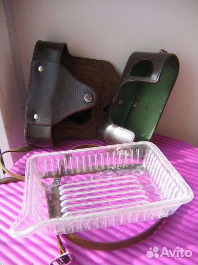 Чехол зоркий 4 и кювета и красный фонарь