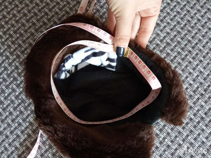 Шапка ушанка для фотосессии