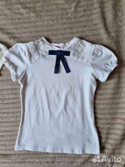 Блузка белая школьная