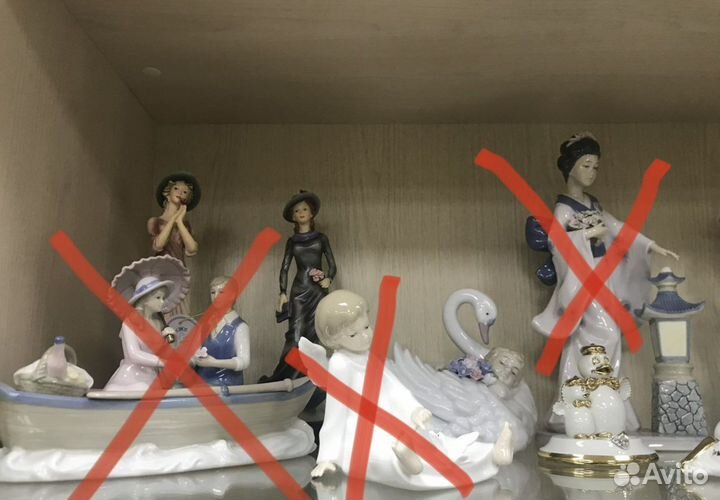 Яйца пасхальные сувенирные и другие статуэтки