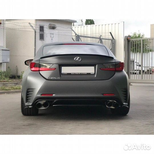 Лип спойлер Lexus RC