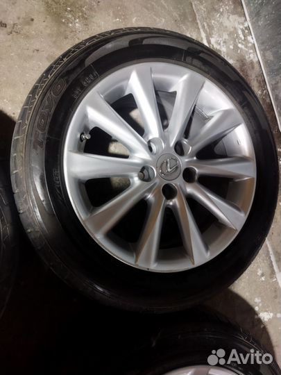 Диски с резиной лето Lexus R17