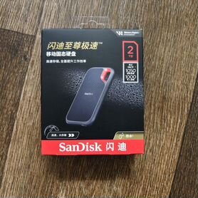 Ssd Sandisk Extreme Portable 2tb V2 E61 новые