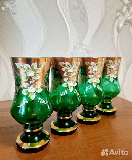 Фужеры Чехия Богемия