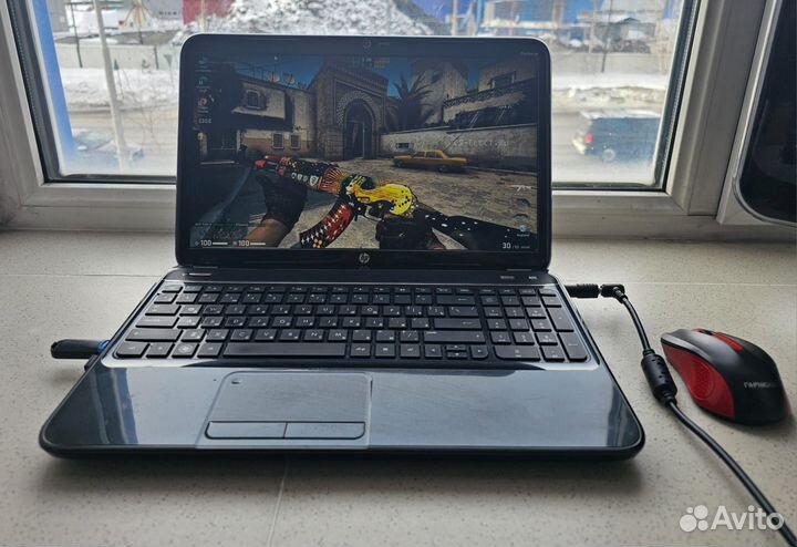 Ноутбук Hp + ssd + мышка + сумка