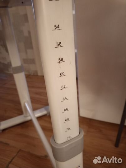 Растущая парта и стул бу