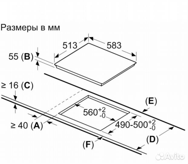 Встраиваемая индукционная панель Bosch Serie 2
