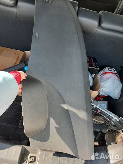 Накладка на панель на Honda FIT 2010 г