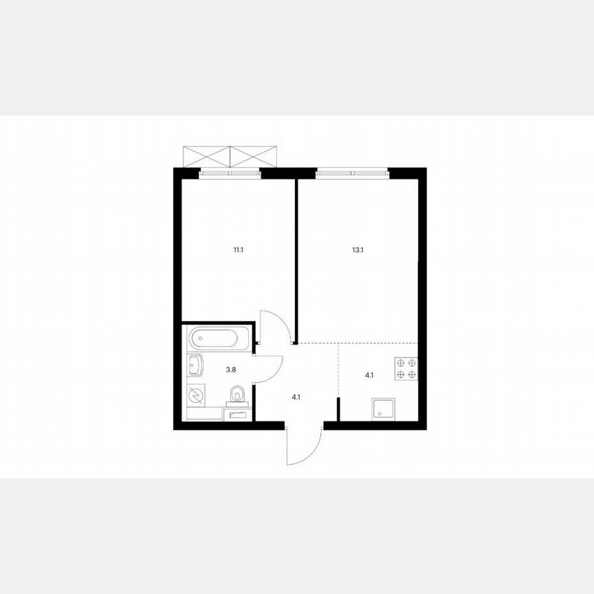2-к. квартира, 36,2 м², 16/33 эт.