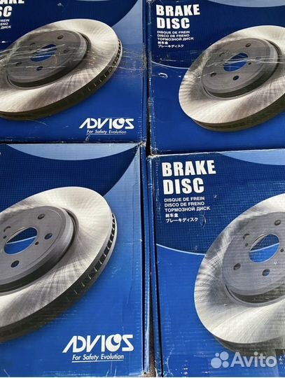 Тормозные диски Advics на Lexus rx 350/450h