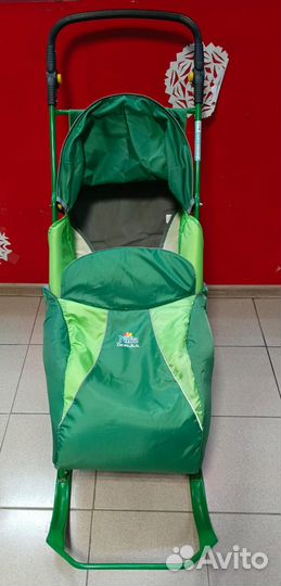 Санки коляска nika