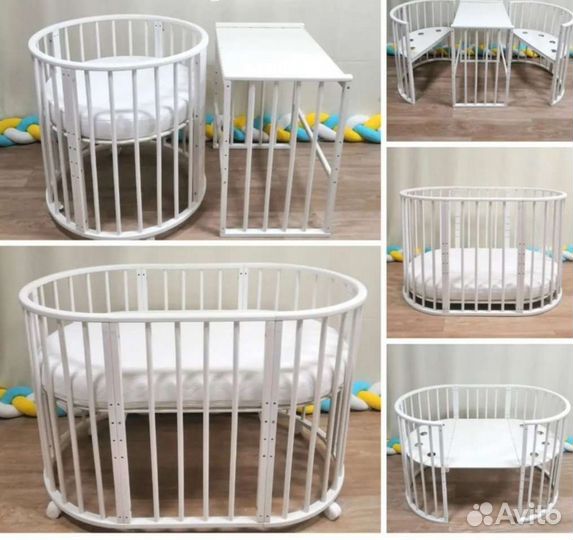 Продам кроватку 7в 1 с маятником