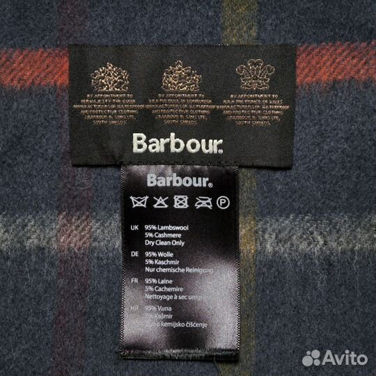 Шерстяной шарф Barbour