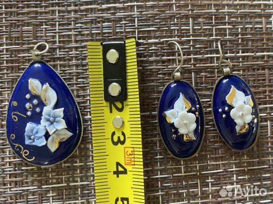 Финифть бижутерия времен СССР